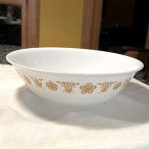 Corelle Gold Butterfly 8 1/2” serving bowl